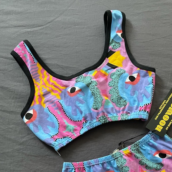 NWT NOOWORKS Sold Out Soft Bra & Underwear Set - Picture 2 of 6